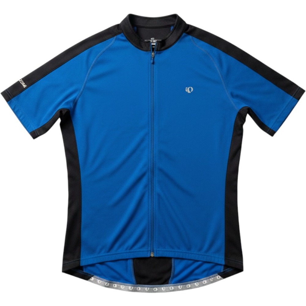 Pearl Izumi Mens Blue Black Full Zip Cycling Jersey Short Sleeve Size Large 0691
